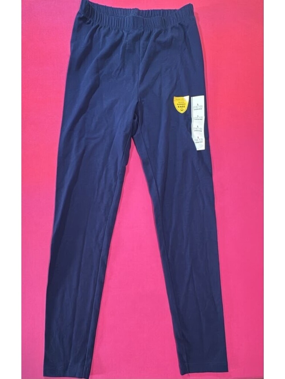 Cat & Jack Navy Stretch Leggings OEKO‑TEX Certified Size L(10/12)